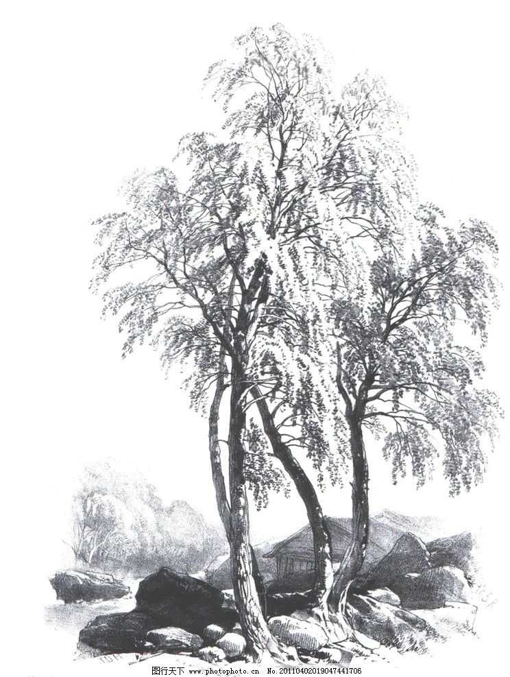 风景素描 经典素描 素描 场景素描 素描场景 线描 线稿 线条 大师作品 国外经典素描 国外素描 大师范画 范画 树木 植物 小河 河水 小溪 溪水 木屋 房子 小屋 经典素描作品 绘画书法 文化艺术 设计 200DPI JPG