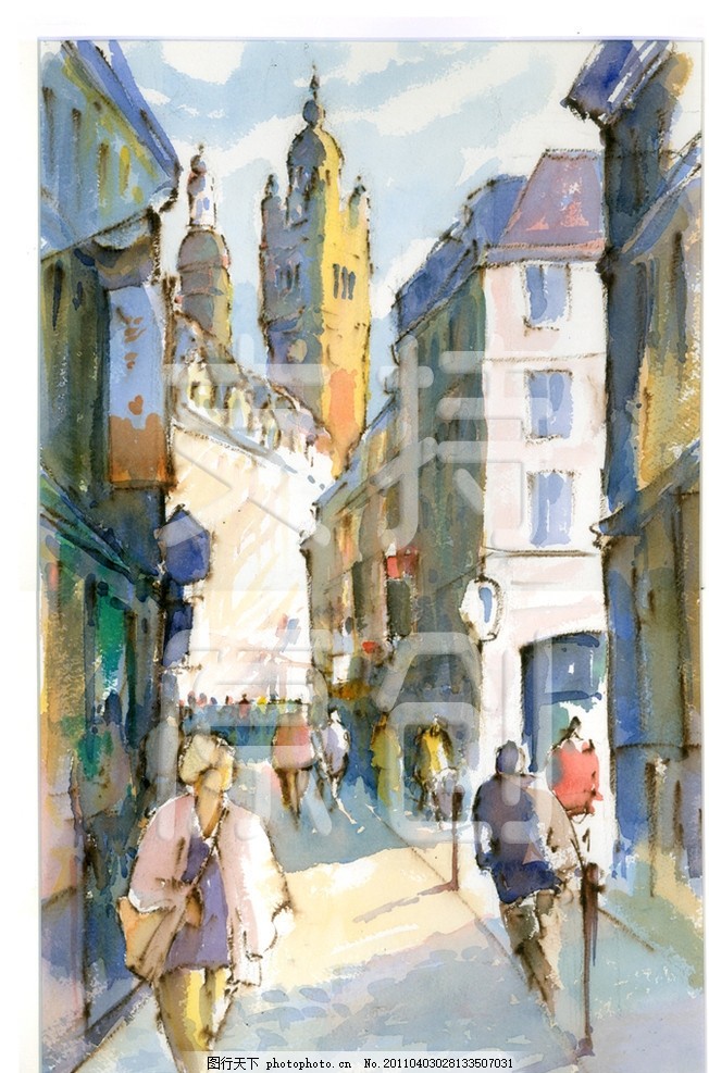 手绘 抽象画 彩绘 行人 欧式 欧式建筑 道路 装饰画 封面 无框画 艺术画 挂画 壁画 壁挂 挂板 室内装饰 艺术 插画 底纹 背景 文化艺术 抽象 创意 高档 装饰 美术绘画 元素 线描 水墨 泼墨 水彩 家居装饰 客厅装饰画 家庭装饰画 装饰墙画 图形装饰 景观效果图 景观设计 环境设计 设计 300DPI TIF
