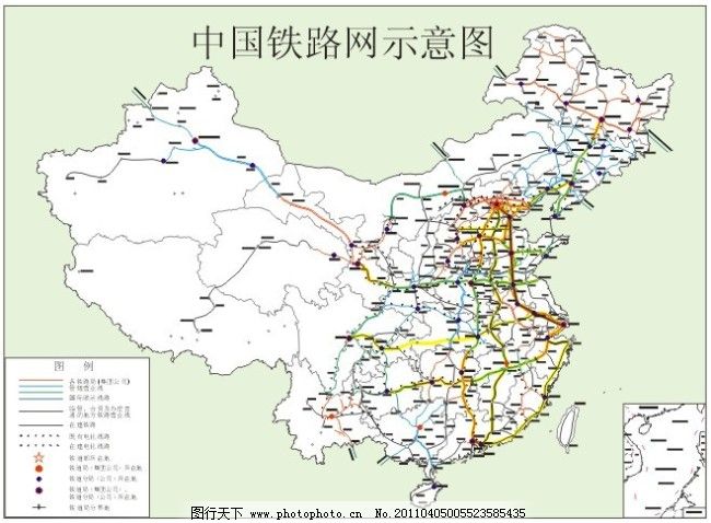 中国地图_其他_矢量图_图行天下图库图片