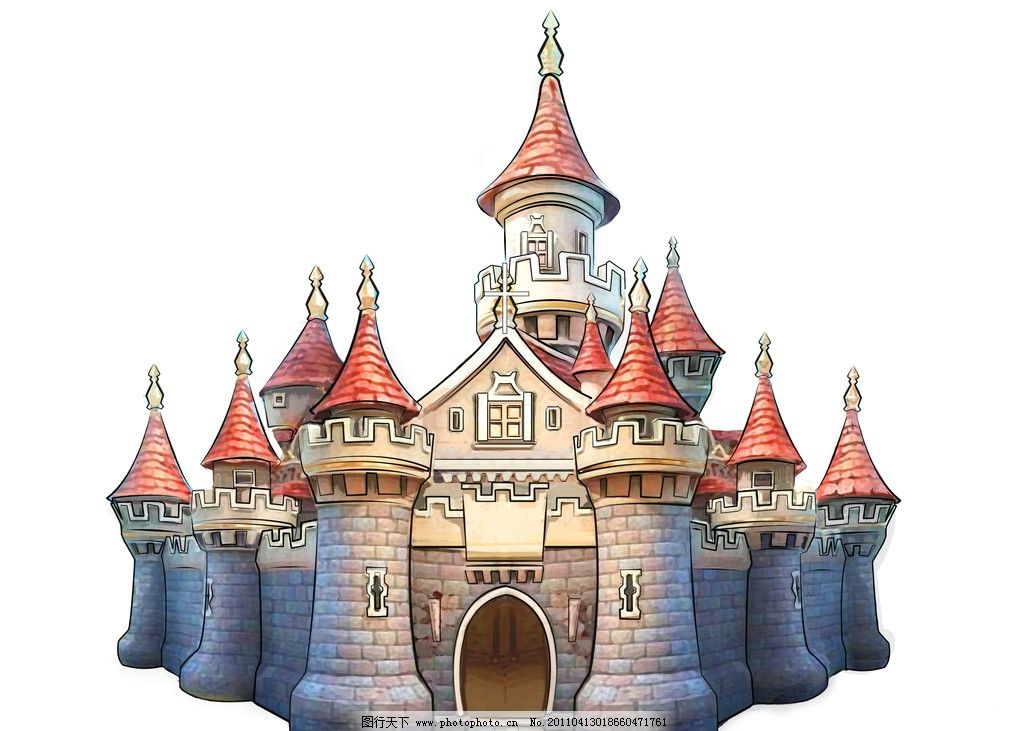 城堡 卡通 其他 动漫动画 设计 300dpi jpg