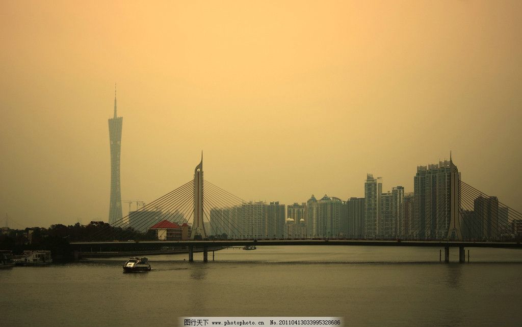 广州的桥图片