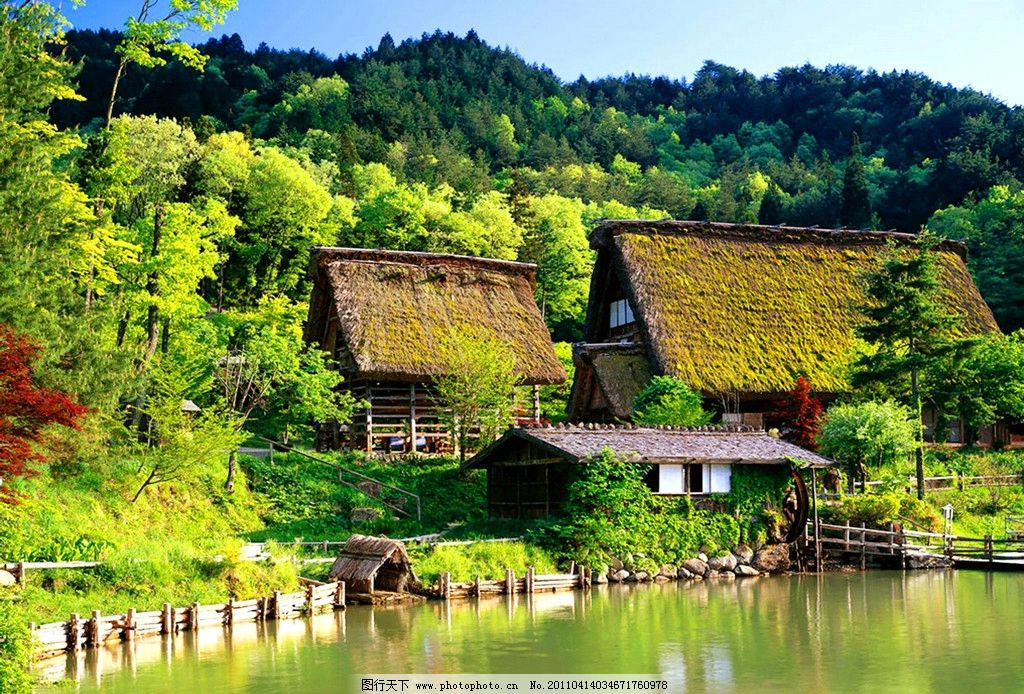 山水风景 外景 森林 蓝天 小河 伊犁风景 自然风景 摄影 济南风景