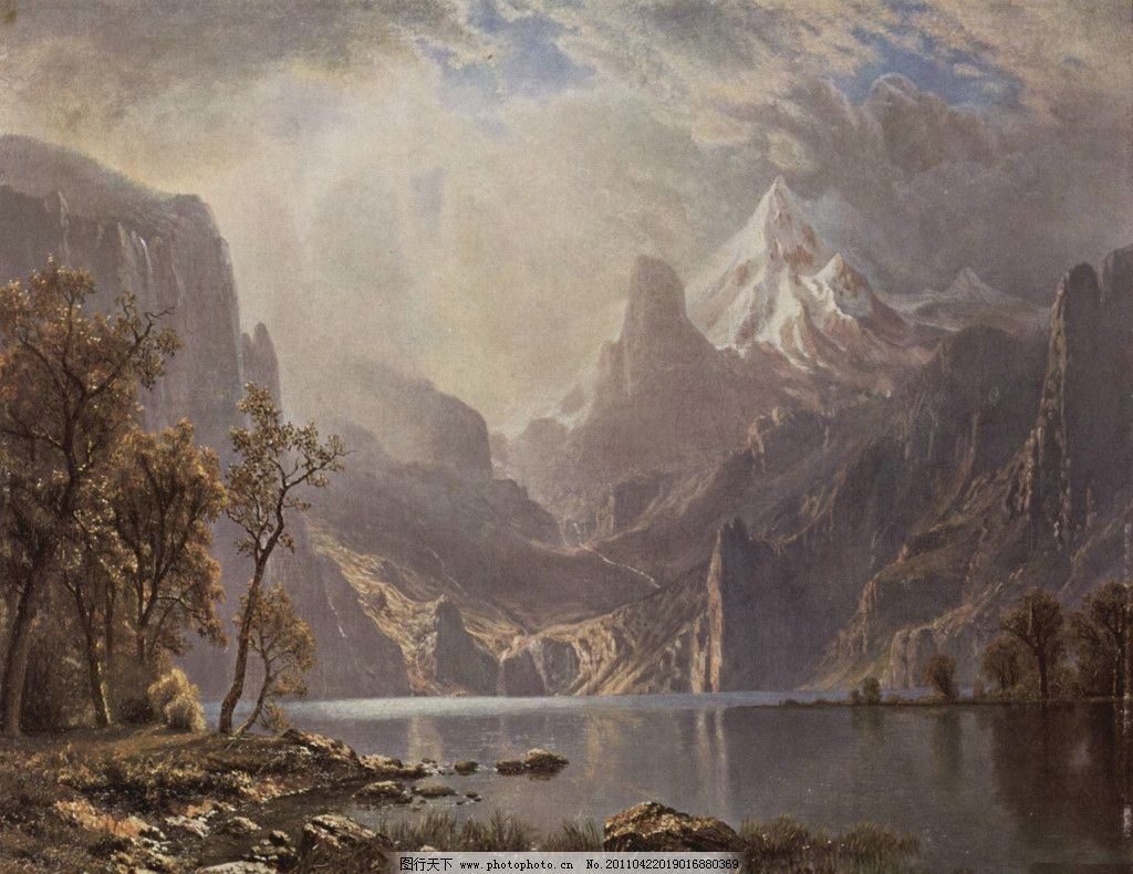 风景油画 风景 油画 油画风景 色彩 绘画 艺术 设计 彩色 朦胧油画 朦胧画 油画作品 大师作品 当代艺术家作品 艺术家作品 景色 景色油画 树 树木 天空 白云 河水 河流 小河 小溪 溪水 山峰 山脉 绘画书法 文化艺术 72DPI JPG