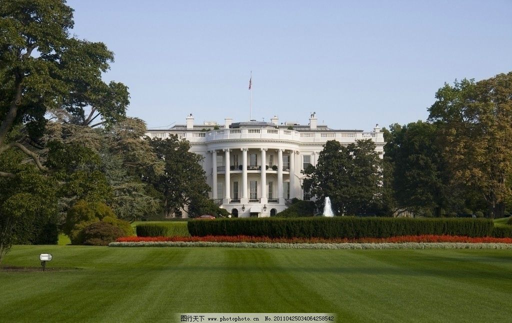 美国 华盛顿 白宫图片