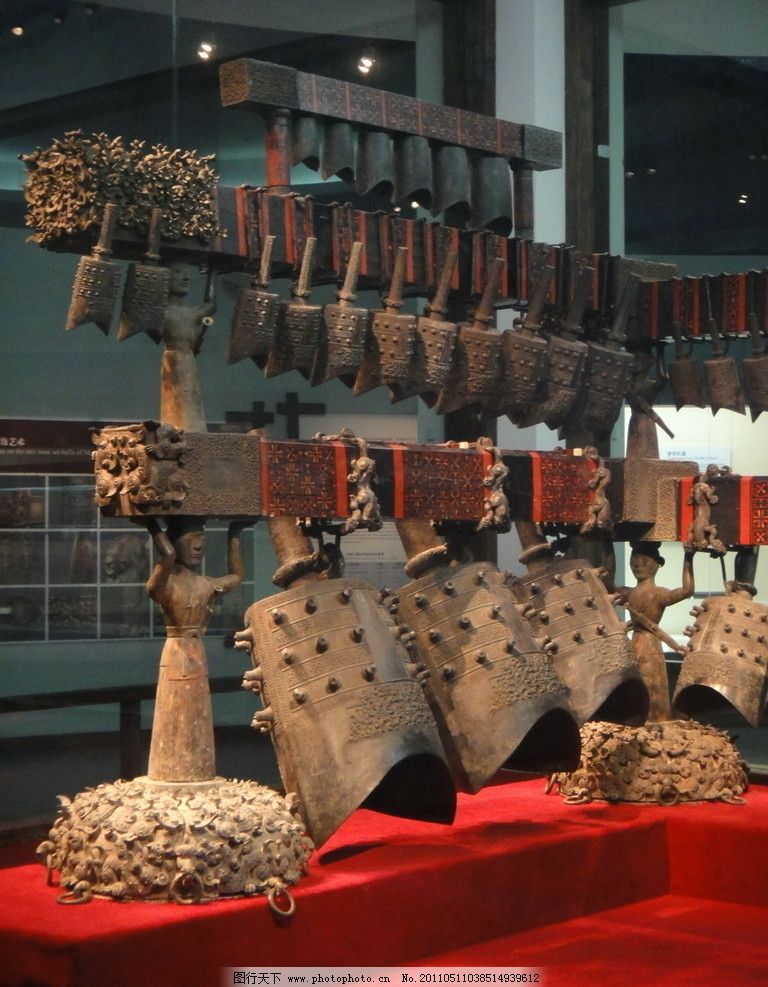 编钟 楚国 乐器 青铜器 文物 传统文化 文化艺术 摄影 72dpi jpg