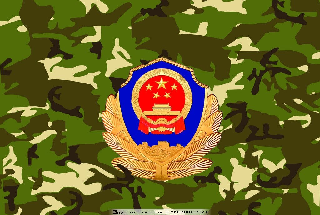 迷彩图案 图案 背景 底色 国徽 迷彩 psd分层素材 源文件 300dpi psd图片