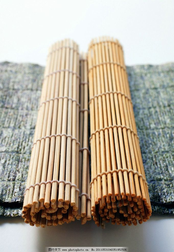 做寿司用的竹简图片