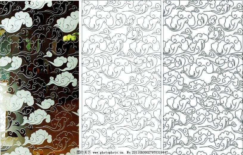 祥云象神纹身手稿内容图片分享