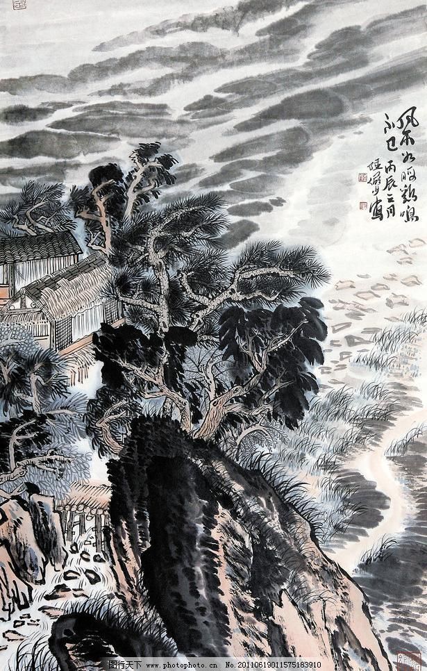 清居图绘画,家装国画艺术绘画图片房屋做书法设计师5年能挣多少钱图片